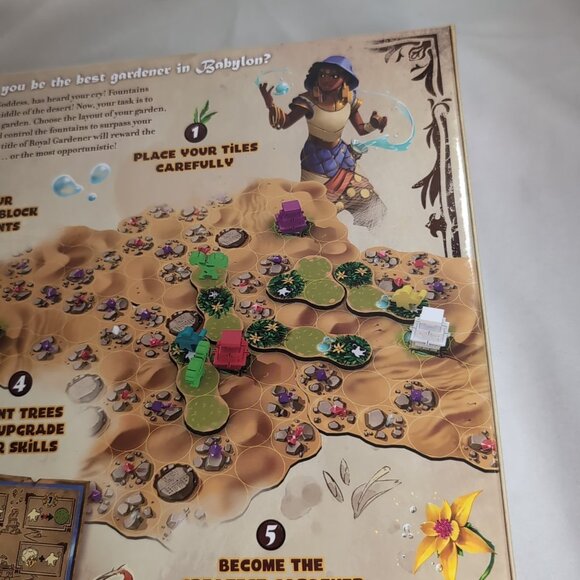 Ishtar Gardens of Babylon Board Game NEW SEALED Cathala Singh Iello - Picture 6 of 9